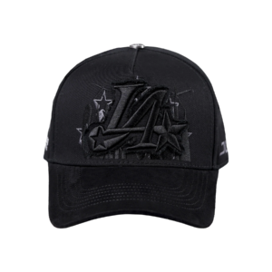 JC HATS STAR BLACK