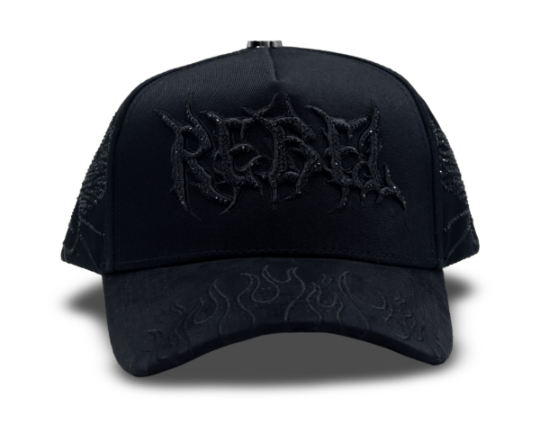 REBEL HATS DARK CUPID // BLACK