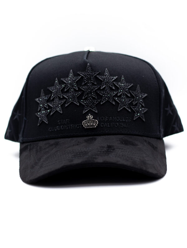 STAR HATS DISTRICT TOTAL BLACK
