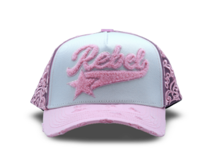 REBEL HATS JUST LIES / ROJO / ROSA