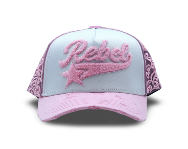 REBEL HATS JUST LIES / ROJO / ROSA