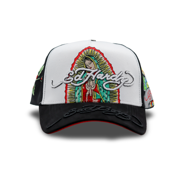 ED HARDY x SADBOYZ | LA VIRGEN SNAPBACK HAT | GORRA