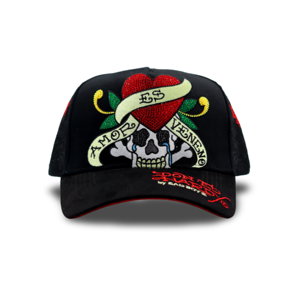 ED HARDY x SADBOYZ | AMOR ES VENENO SNAPBACK HAT | GORRA